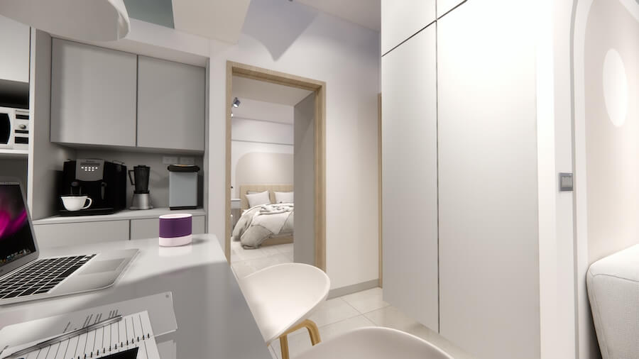 台北室內設計｜極簡曲線｜虹橋設計RB Design